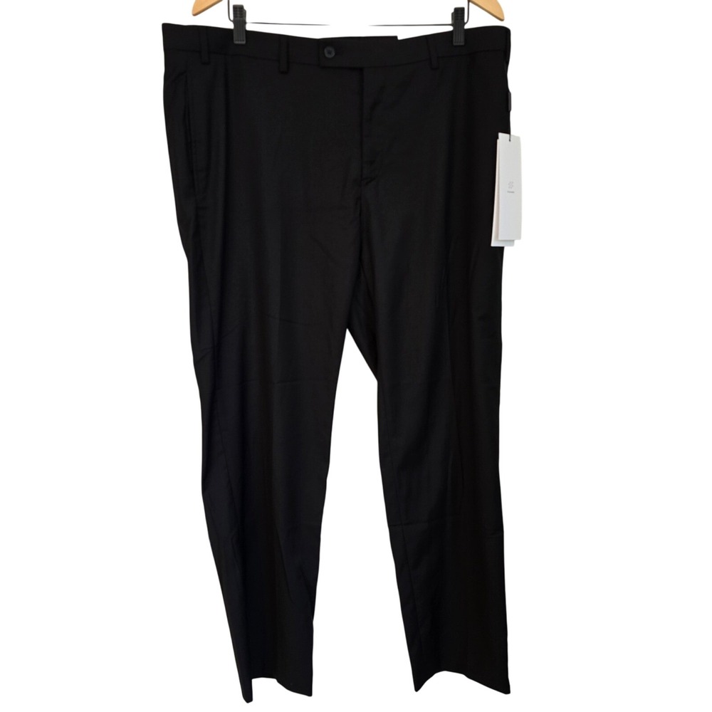 🆕️ *NWT*‎ Men's Calvin Klein Black Extensible Stretch Fabric Dress Pants 38x30